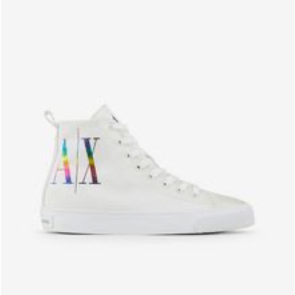 Armani Exchange high-top sneakers chucks